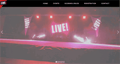 Desktop Screenshot of jamlive.com