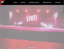 Tablet Screenshot of jamlive.com