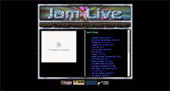 Desktop Screenshot of jamlive.org