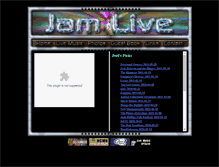 Tablet Screenshot of jamlive.org